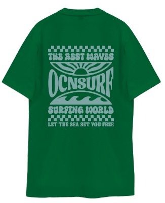 Remera Ocn Hombre Original Regular Verde 7G4A9