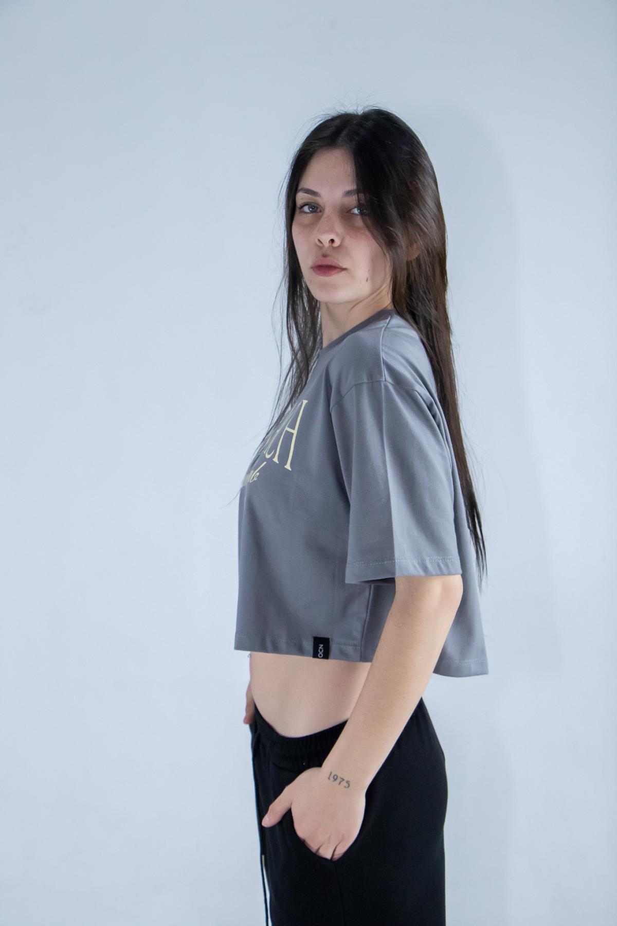 Remera Ocn Mujer Chevy Gris (I5)