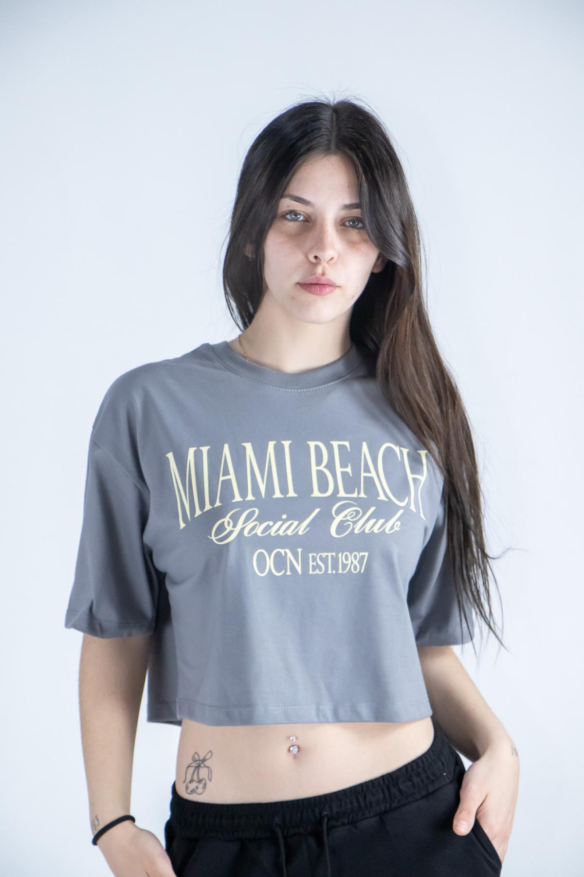 Remera Ocn Mujer Chevy Gris (I5)