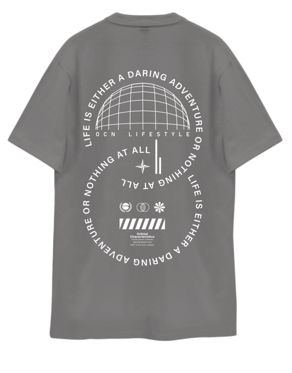 Remera Ocn Hombre Premium Gris 7F2l3