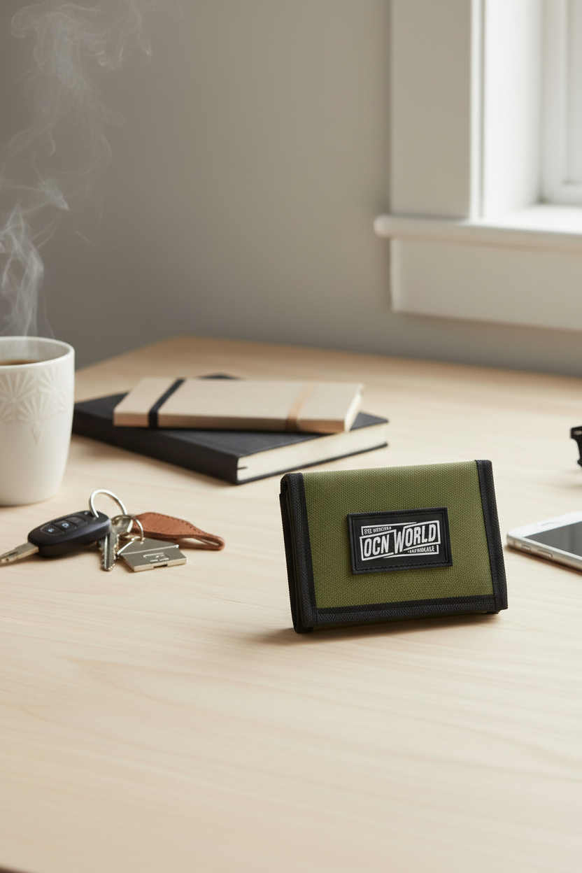 Billetera Ocn Cordura Verde