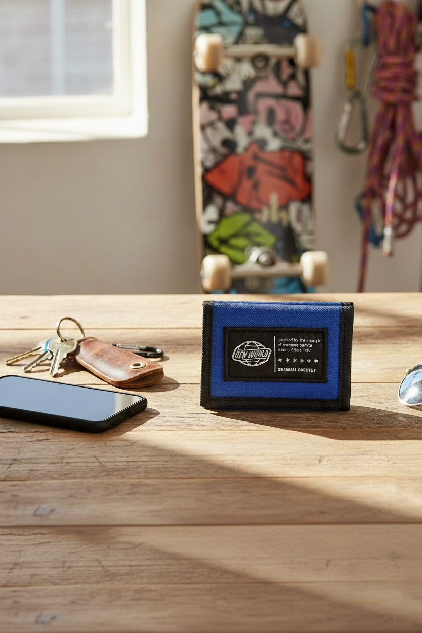 Billetera Ocn Cordura Azul