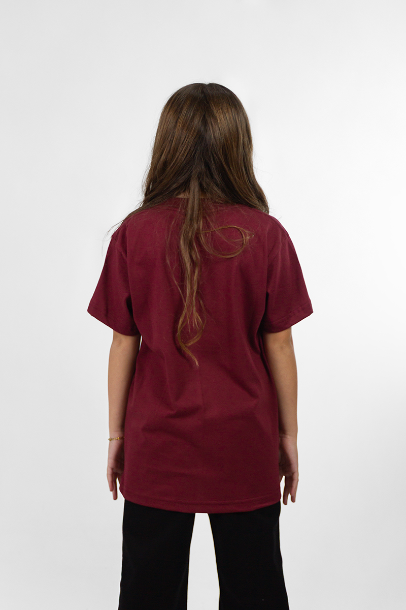 Remera Ocn Bordo Kids Premium 640Y9