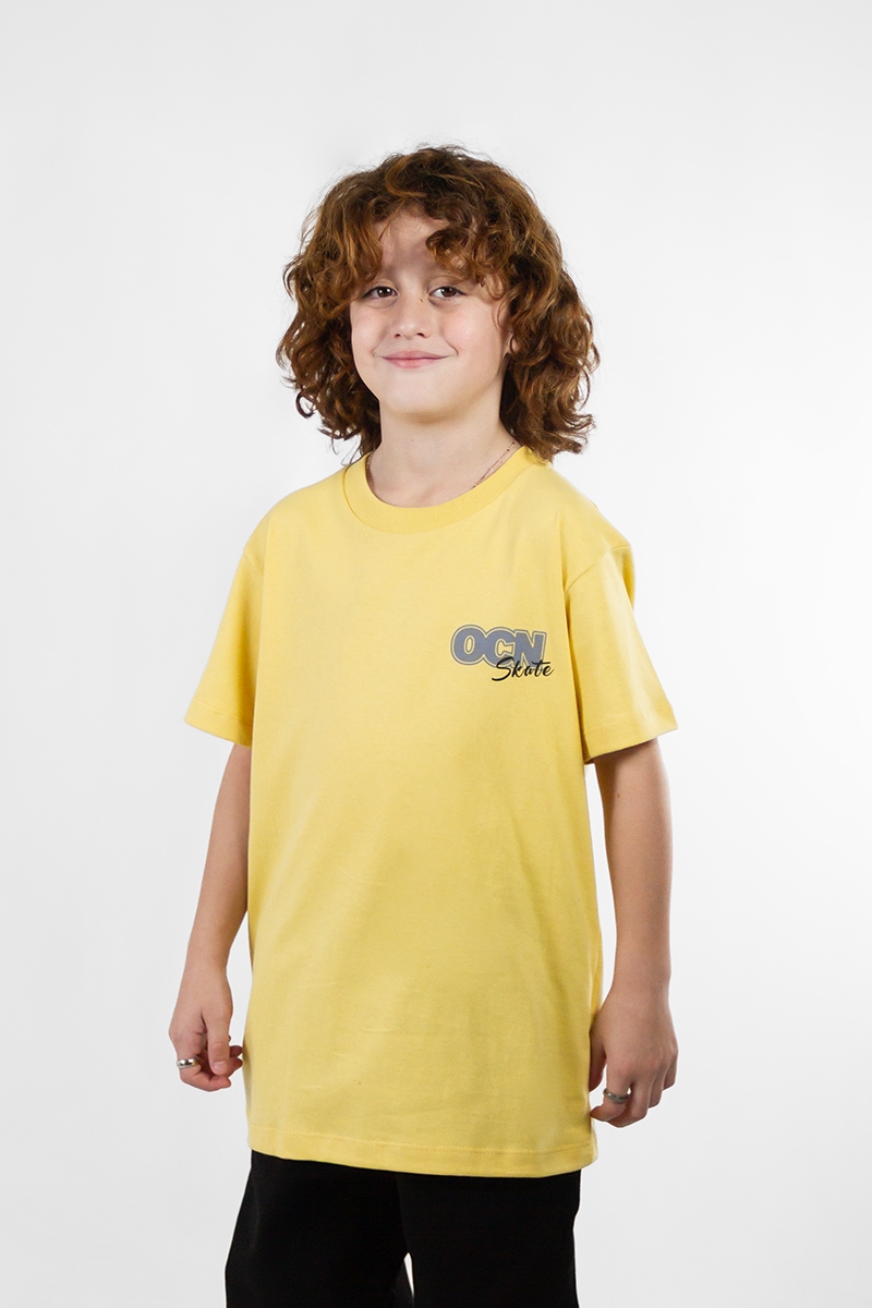 Remera Ocn Kids Original Regular Amarillo 7M43B