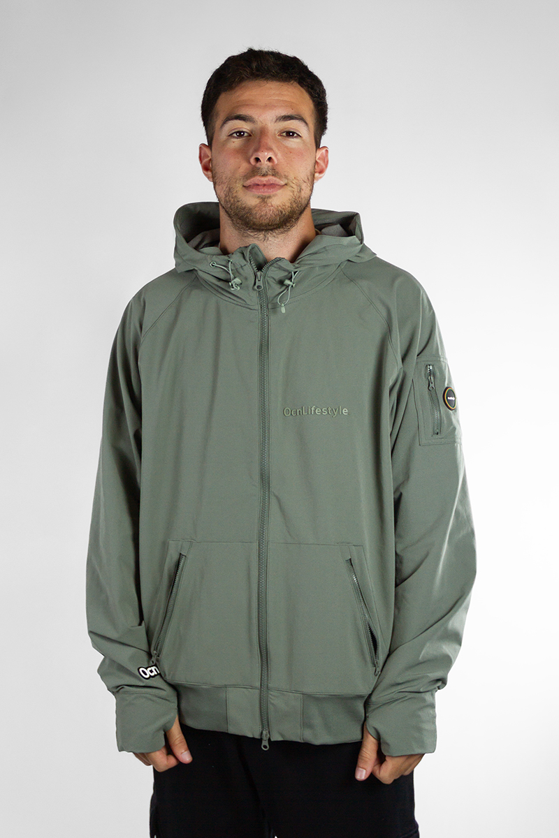 Campera Ocn H Pillow PREVENTA Importada Verde