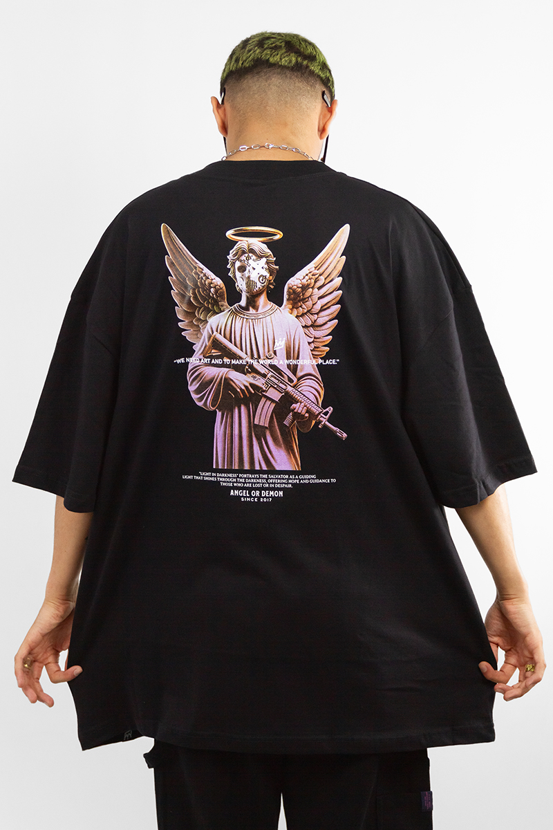 Remera King Of Art Hombre Ultra Negro 23
