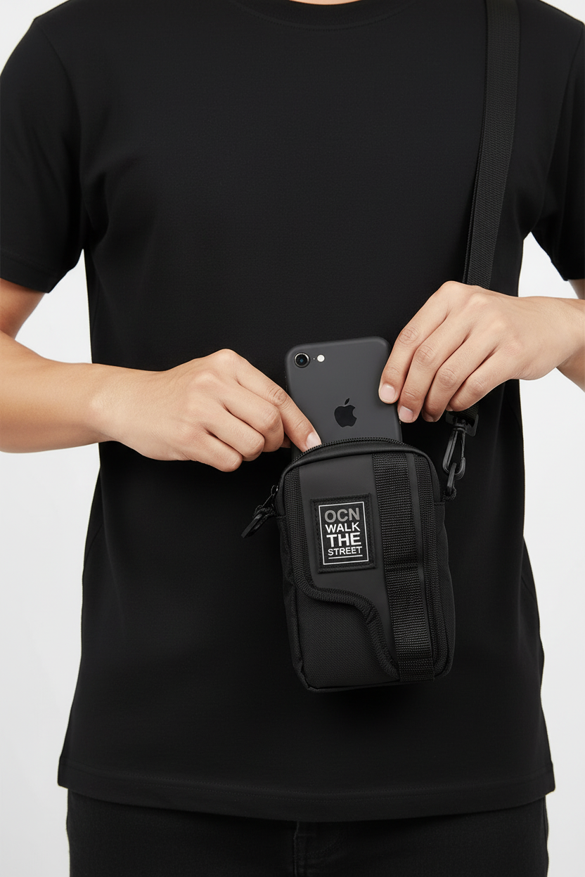 Porta Celular Ocn Nacional Negro