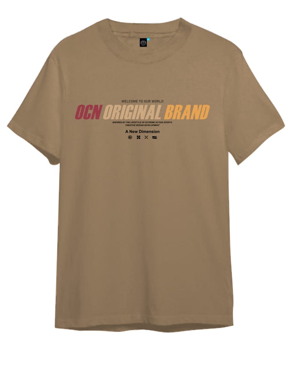 Remera Ocn Hombre Original Regular Camel (C9)