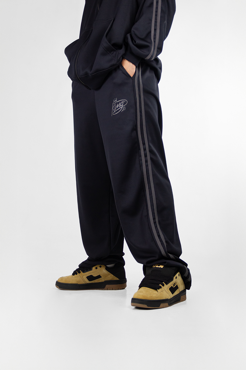 Jogging King Of Art Hombre Strips Negro 658