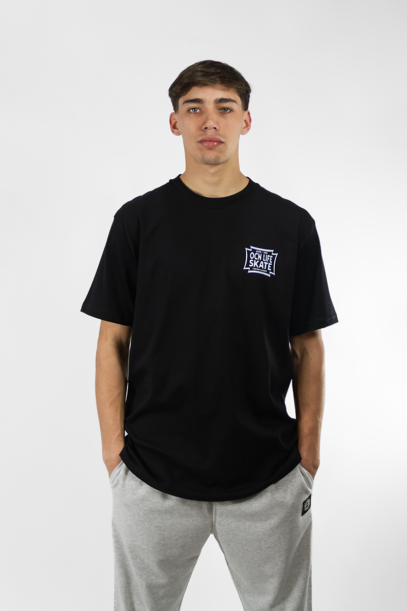 Remera Ocn Hombre Original Negro 701F5