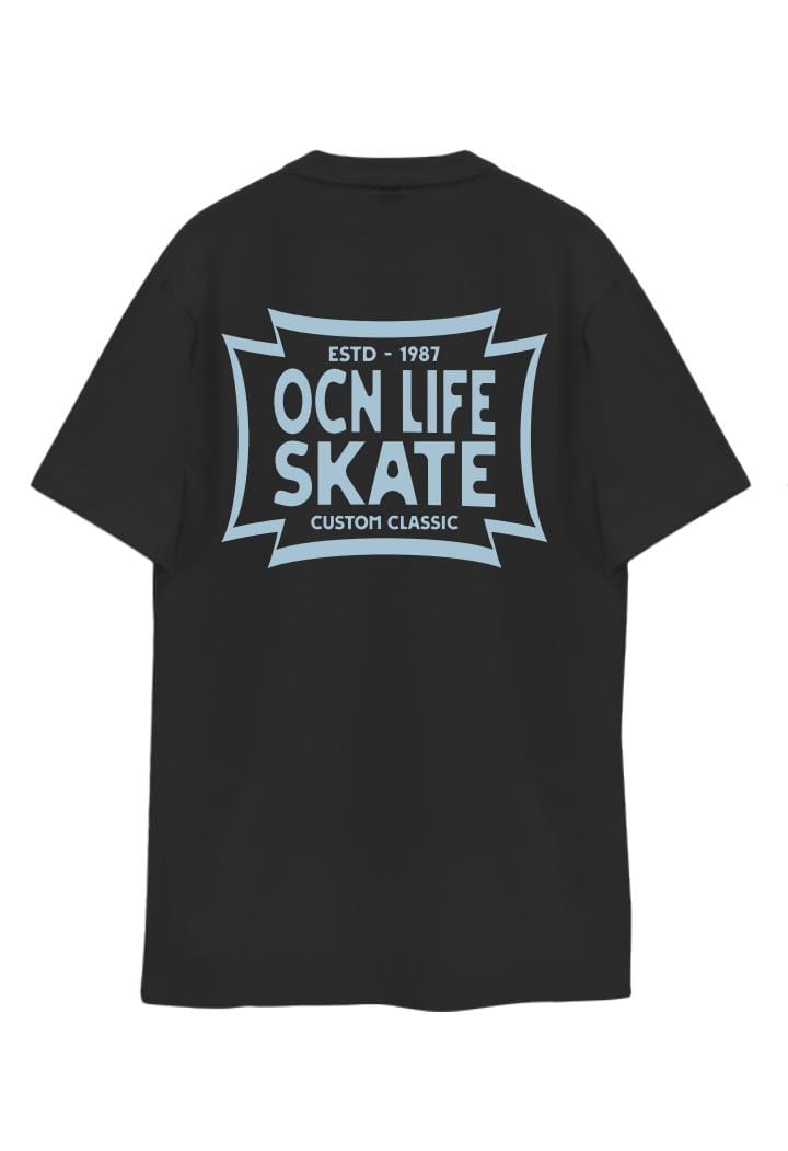 Remera Ocn Hombre Original Negro 701F5