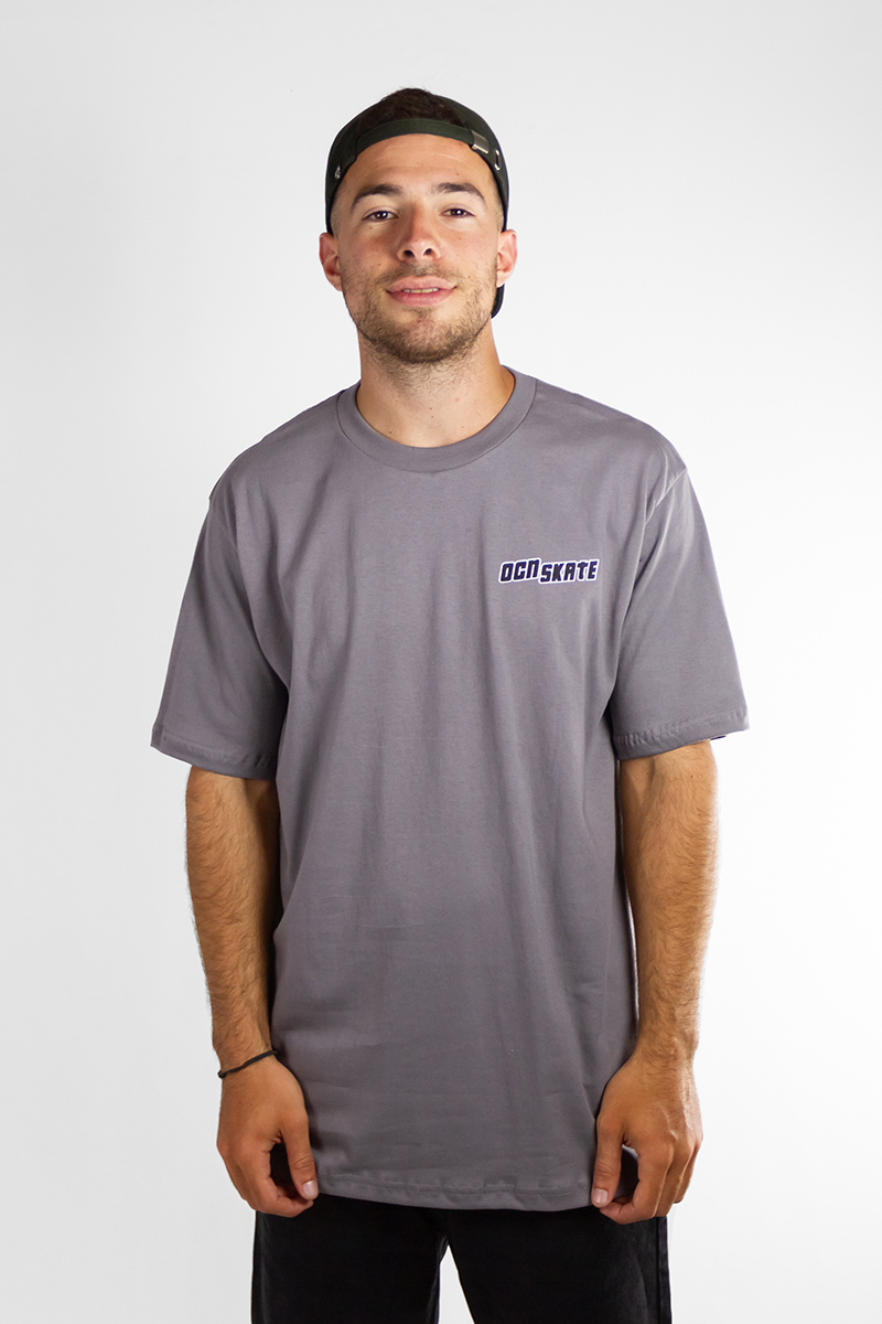Remera Ocn Hombre Original Gris F3
