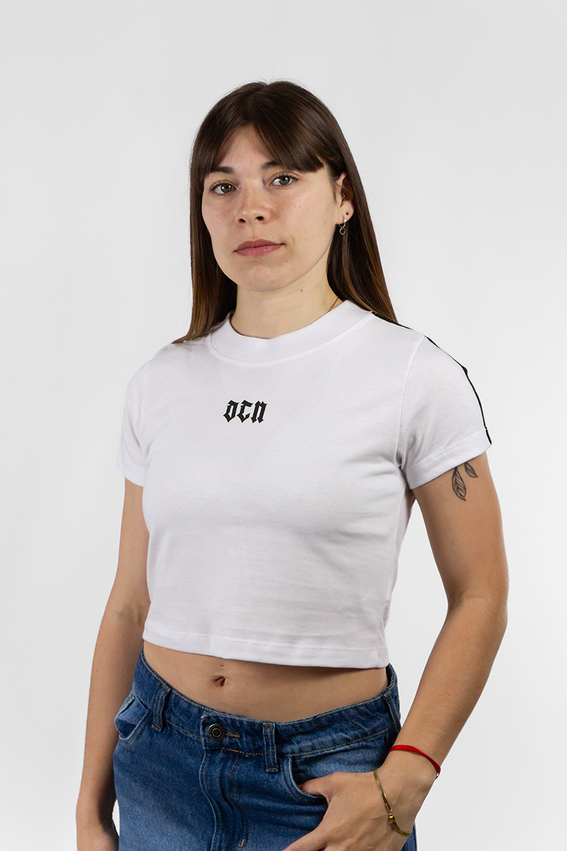Remera Ocn Mujer Sporty Blanco 702W0