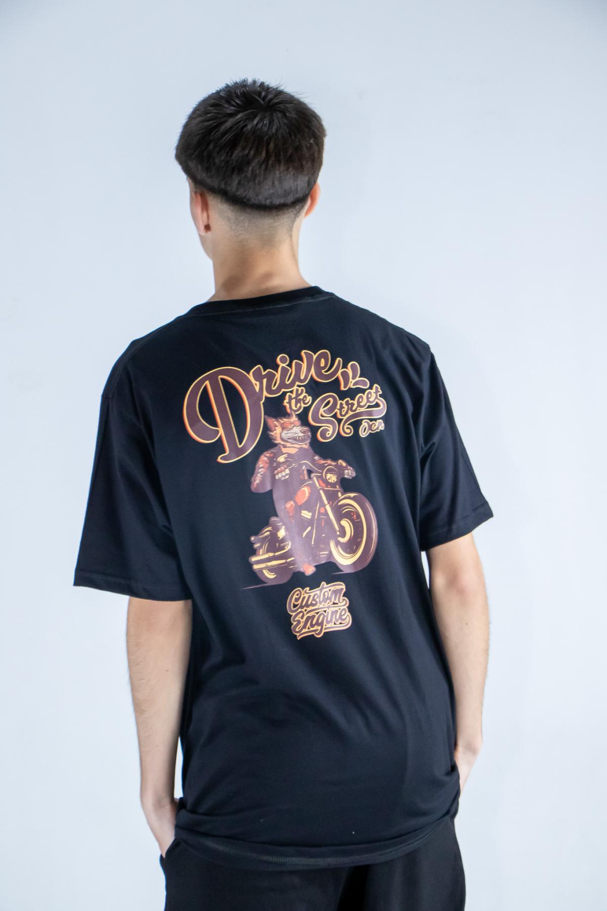 Remera Ocn H Garage Negro (A6)
