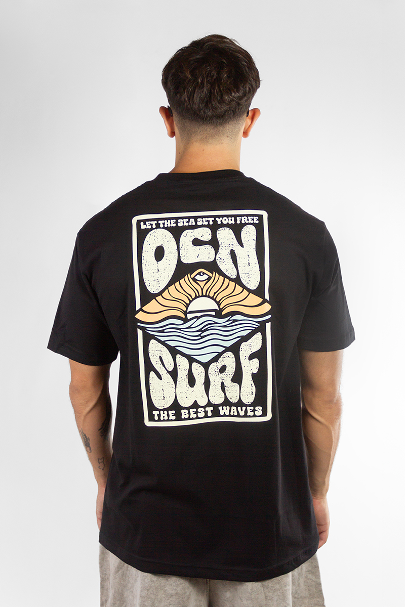Remera Ocn H Premium Negro (K7)