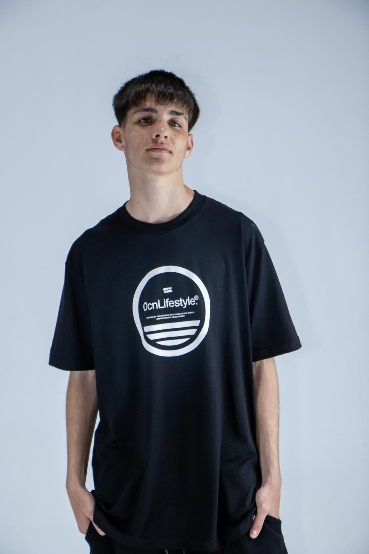 Remera Ocn Hombre Premium Negro (K6)