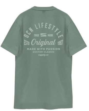 Remera Ocn Kids Original Regular Verde 7G2S4