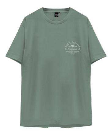 Remera Ocn Kids Original Regular Verde 7G2S4