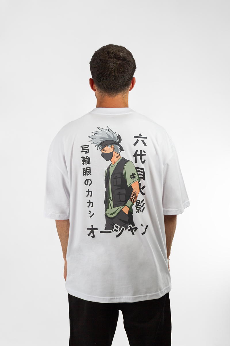 Remera Ocn Hombre Tributo Blanco Oversize 7020P