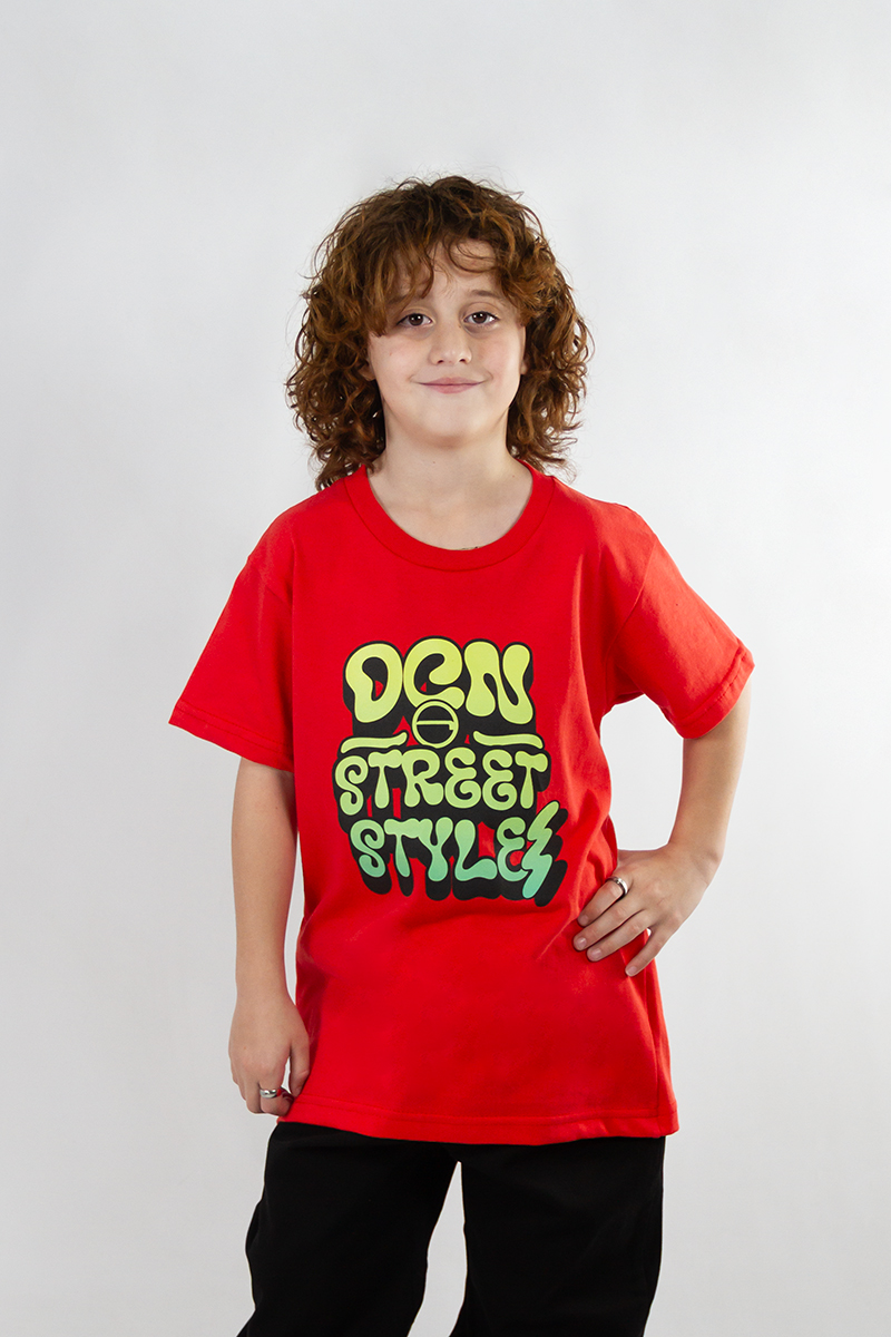 Remera Ocn Kids Original Regular Rojo 7M50K