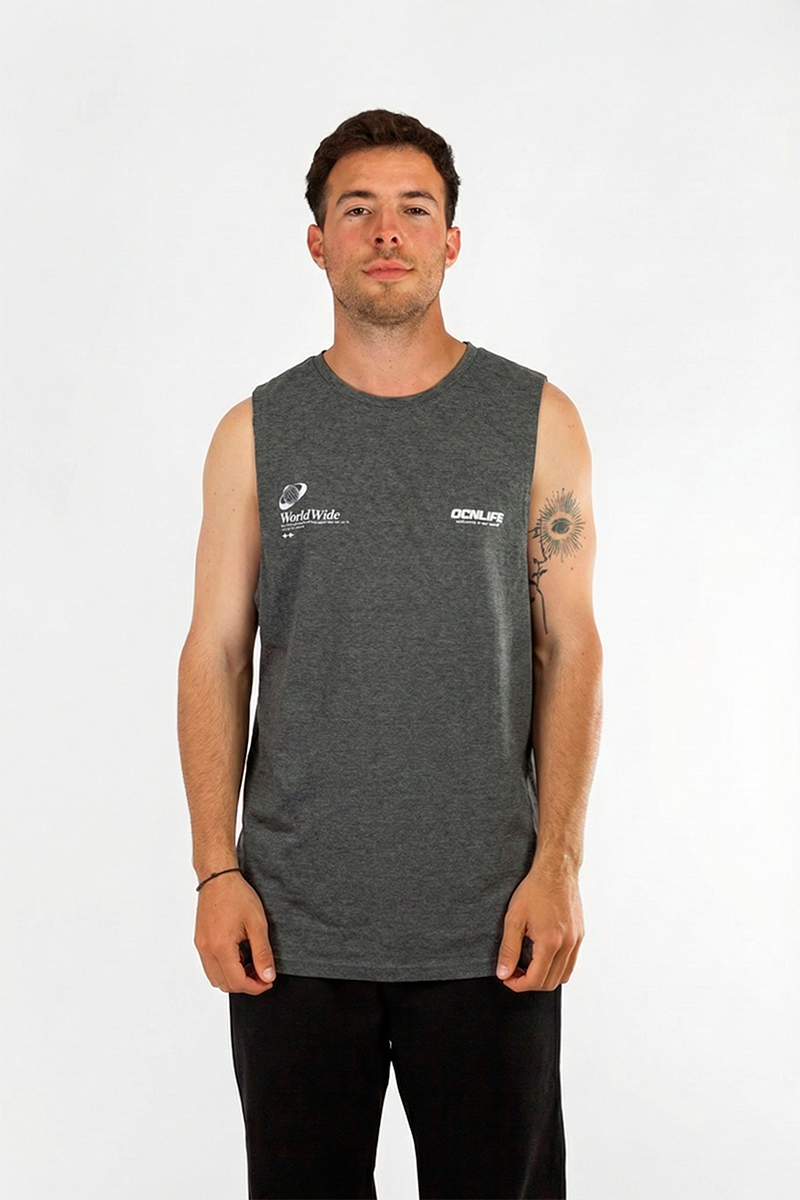 Musculosa Ocn Ride Gris