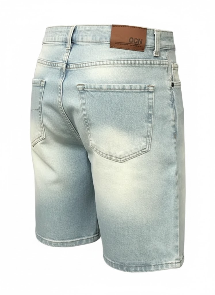 Bermuda Ocn Hombre Loose Cedrid Celeste