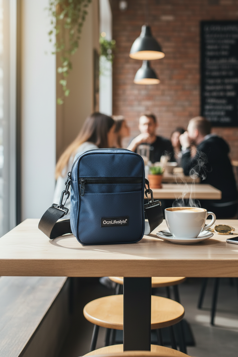 Mini Morral Ocn Crossbody Azul