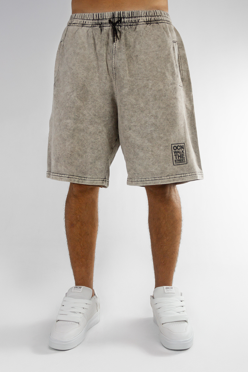 Bermuda Ocn Hombre Cracked Gris