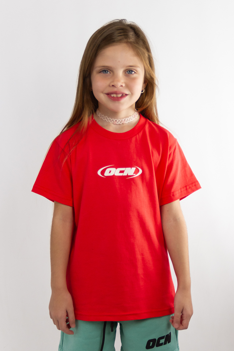 Remera Ocn Kids Original Regular Rojo R0