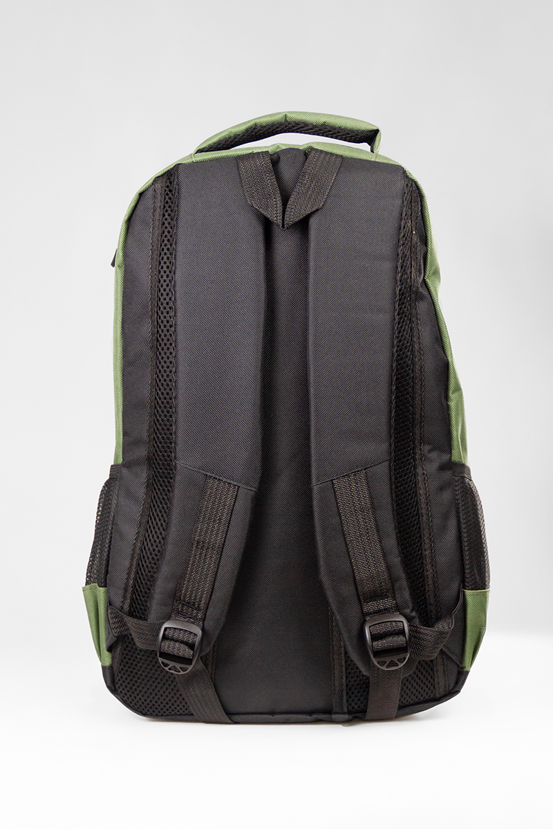 Mochila Ocn Porta Skate Verde