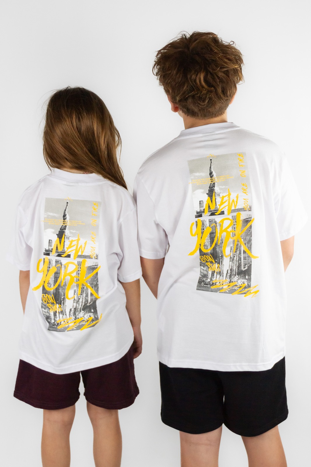 Remera Ocn Kids Vandals Oversize Blanco(U4)