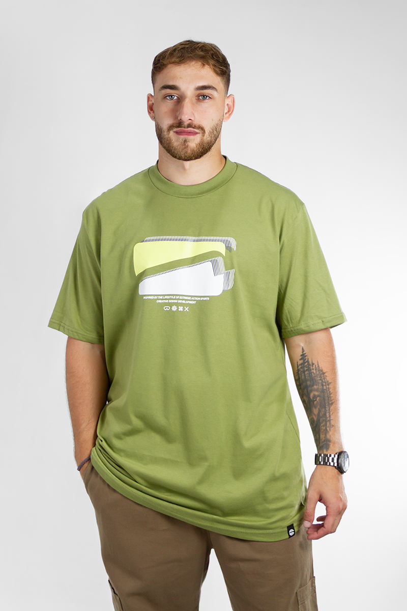 Remera Ocn Hombre Premium Verde 637J8