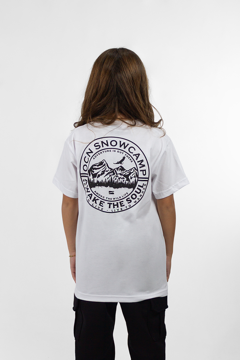 Remera Ocn Blanco Kids Premium 6021K