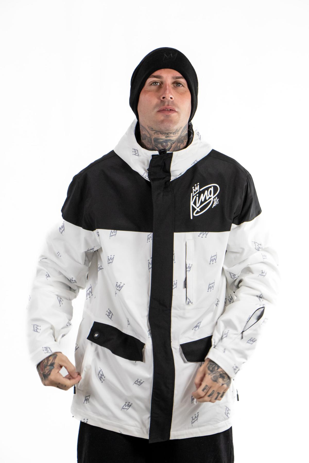 Campera De Nieve King Of Art PREVENTA U Nerf White Importado 10 K