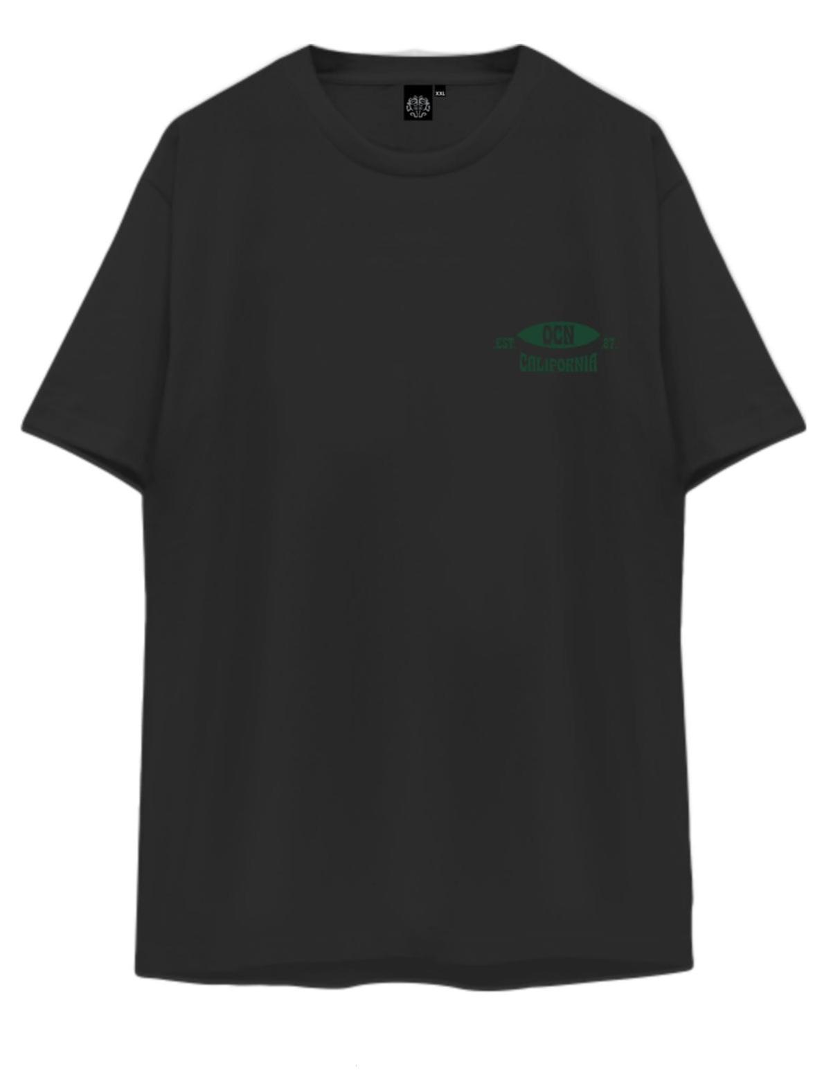 Remera Ocn Hombre Original Regular Plus Size / Talle Especial Negro 768P1