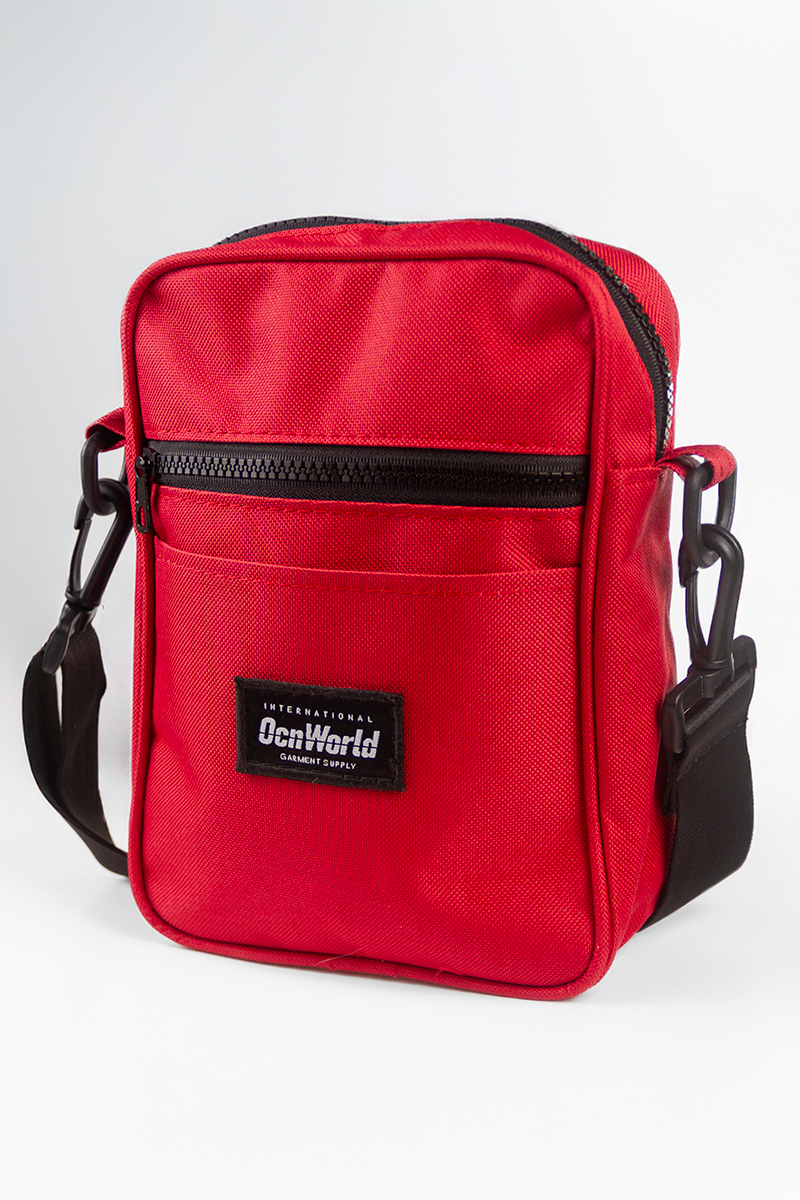 Morral Ocn Unixes Crossbody Rojo