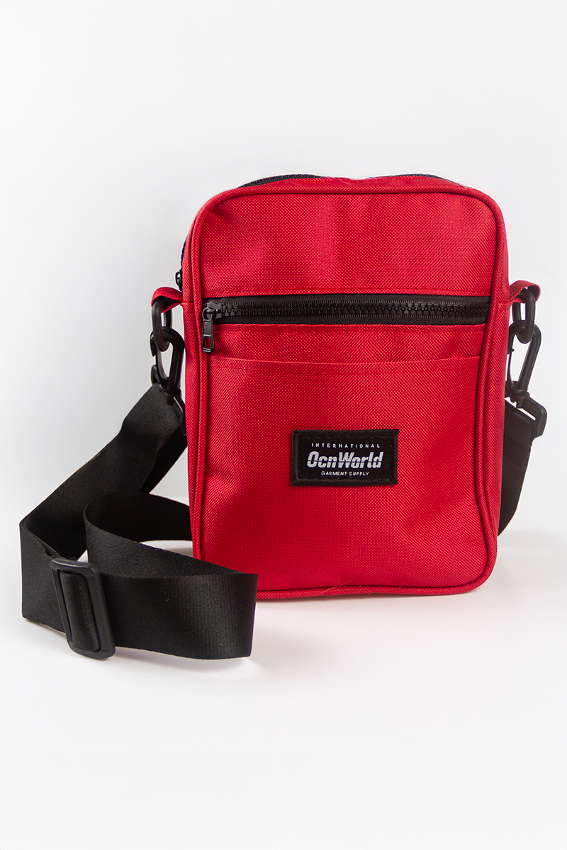 Morral Ocn Unixes Crossbody Rojo