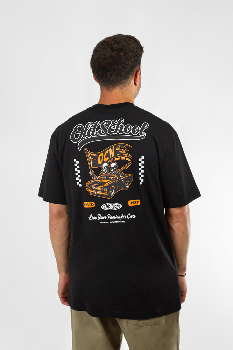 Remera Ocn Hombre Garage Negro 701J3