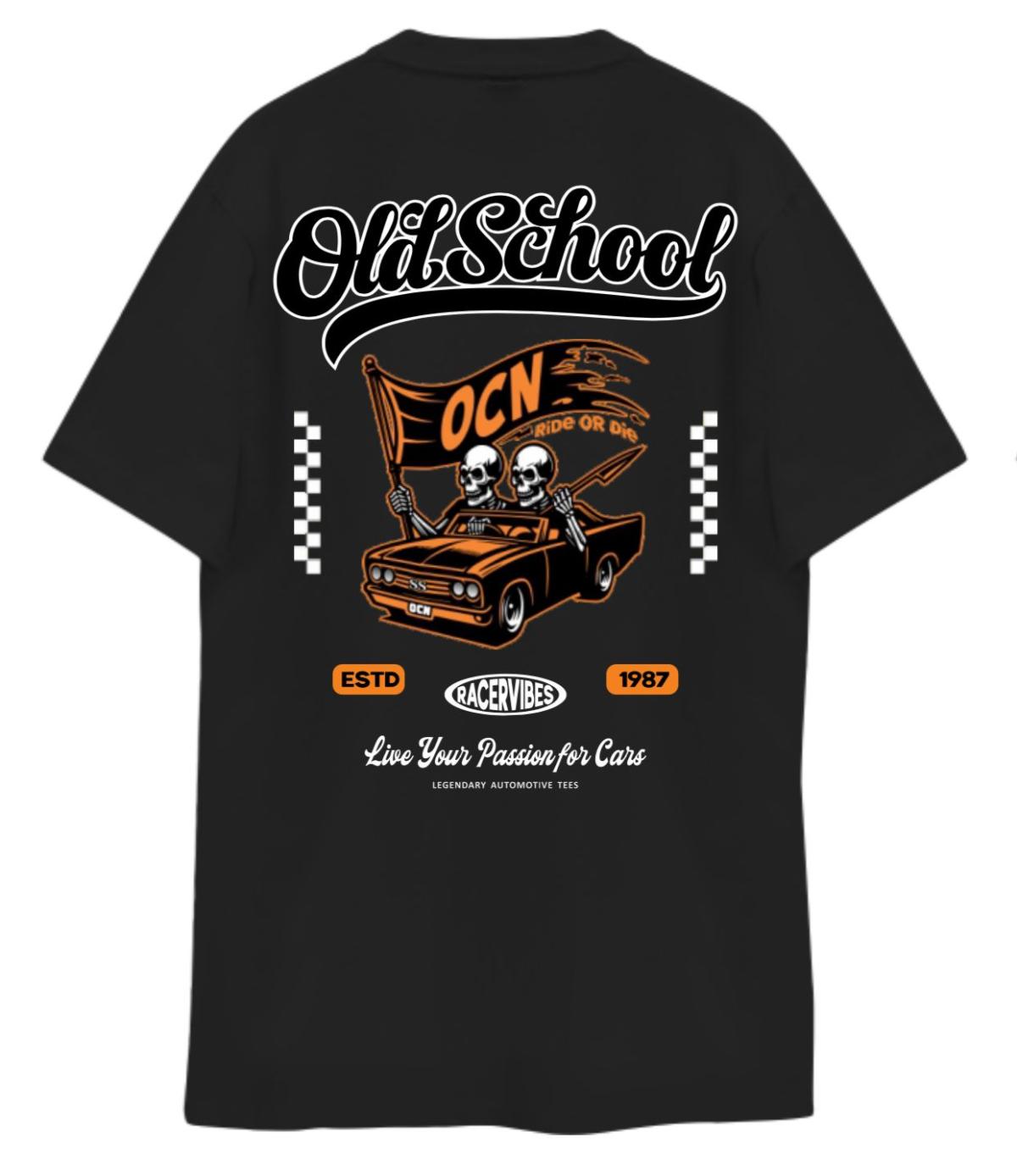 Remera Ocn Hombre Garage Negro 701J3