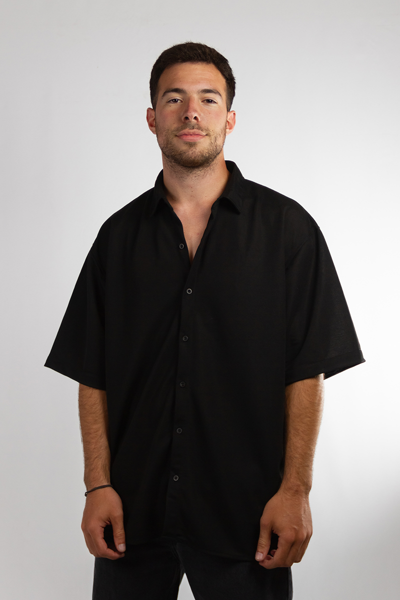 Camisa Ocn Hombre Tampa Negro