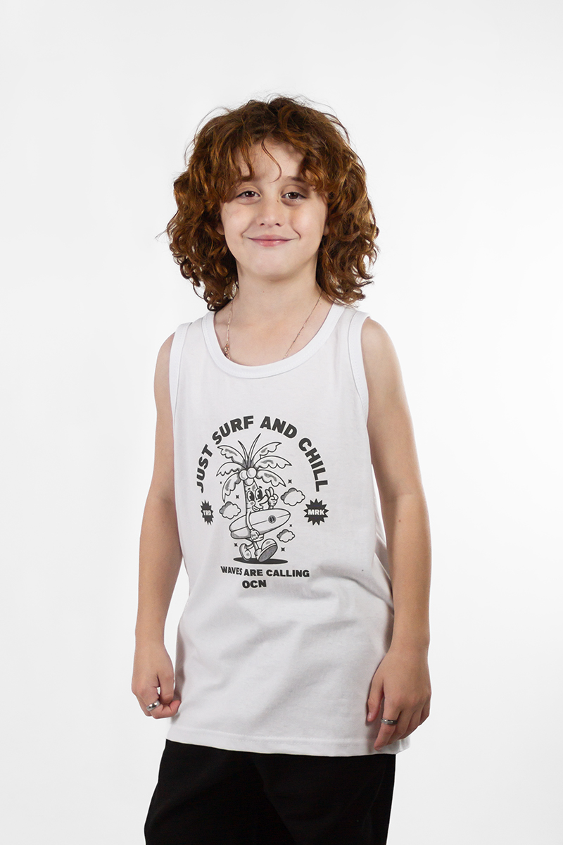 Musculosa Ocn Kids Original Regular Blanco 7020D