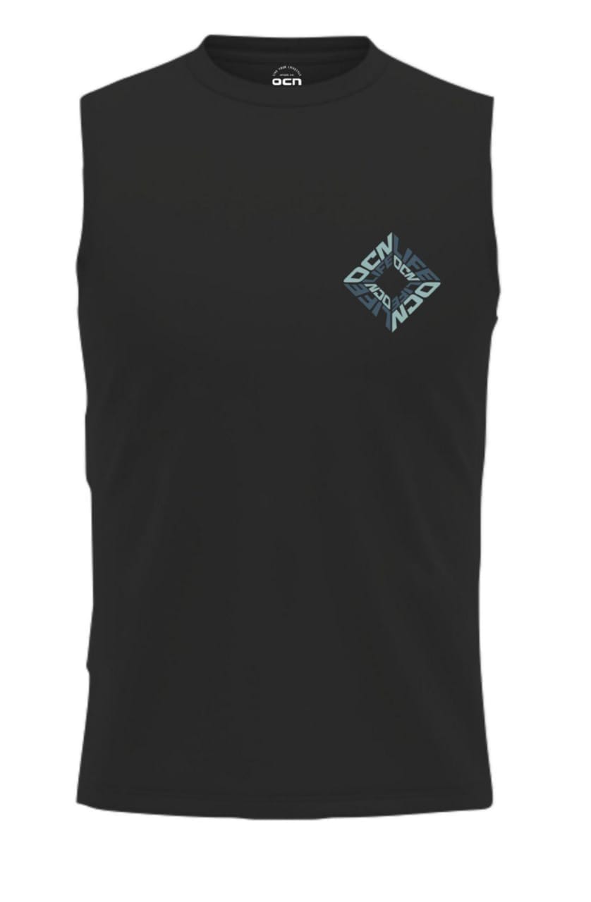 Musculosa Ocn Hombre Ride Regular Negro 701Q9