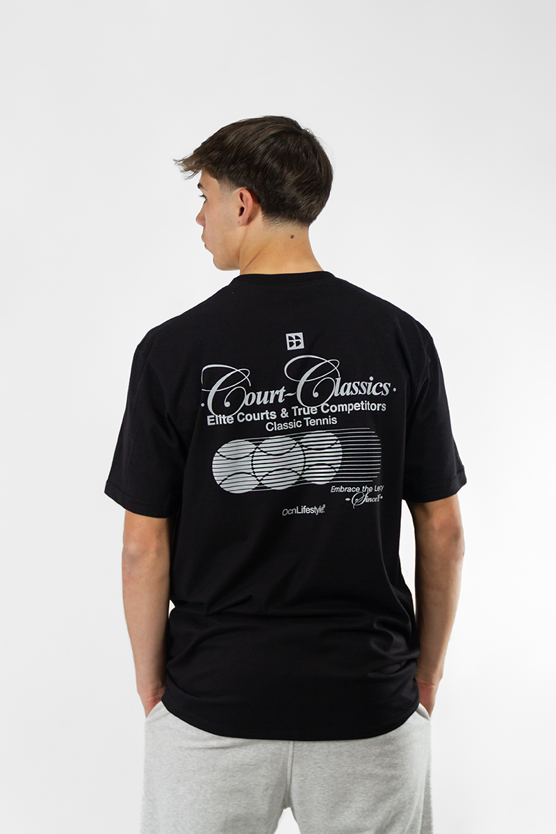 Remera Ocn Hombre Bravus Negro 701l2 Relax