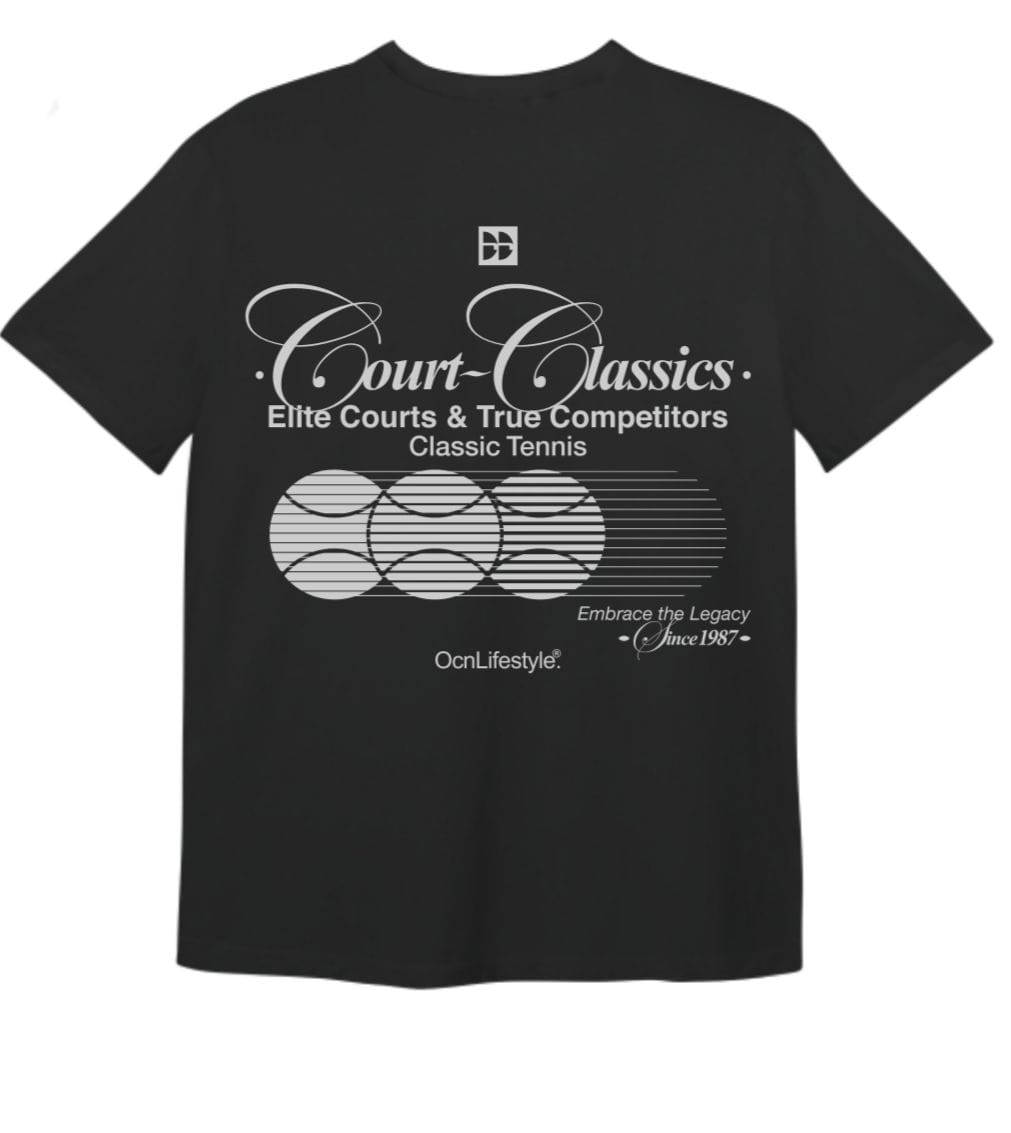 Remera Ocn Hombre Bravus Negro 701l2 Relax