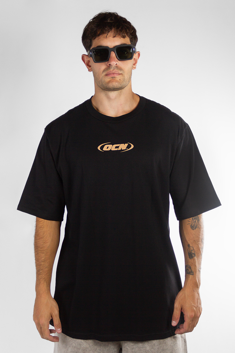 Remera Ocn H Original  Negro (H0) Plus Size / Talle Especial