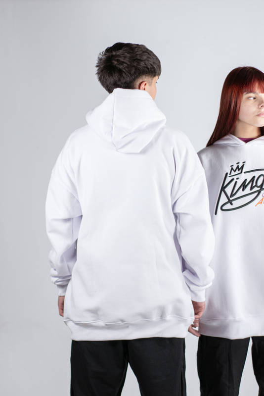 Buzo King Of Art H Baker Blanco Unisex