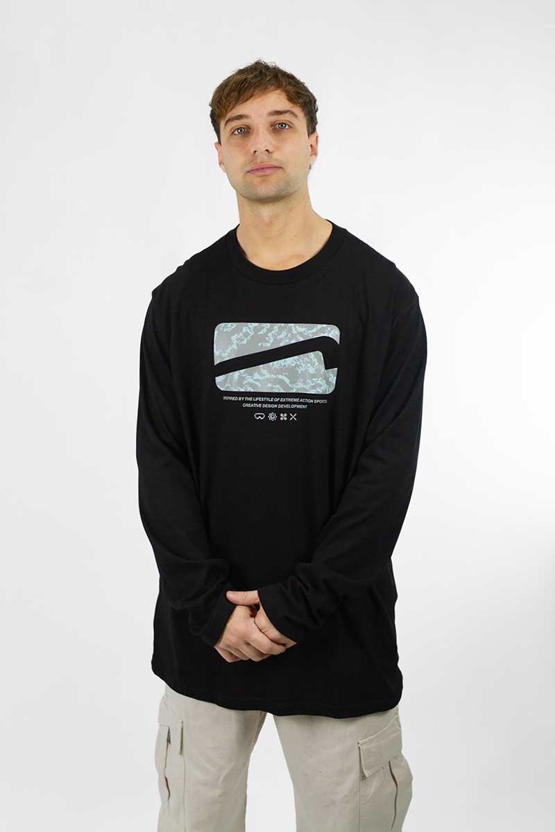 Remera Ocn Manga Larga Hombre Original 601U7