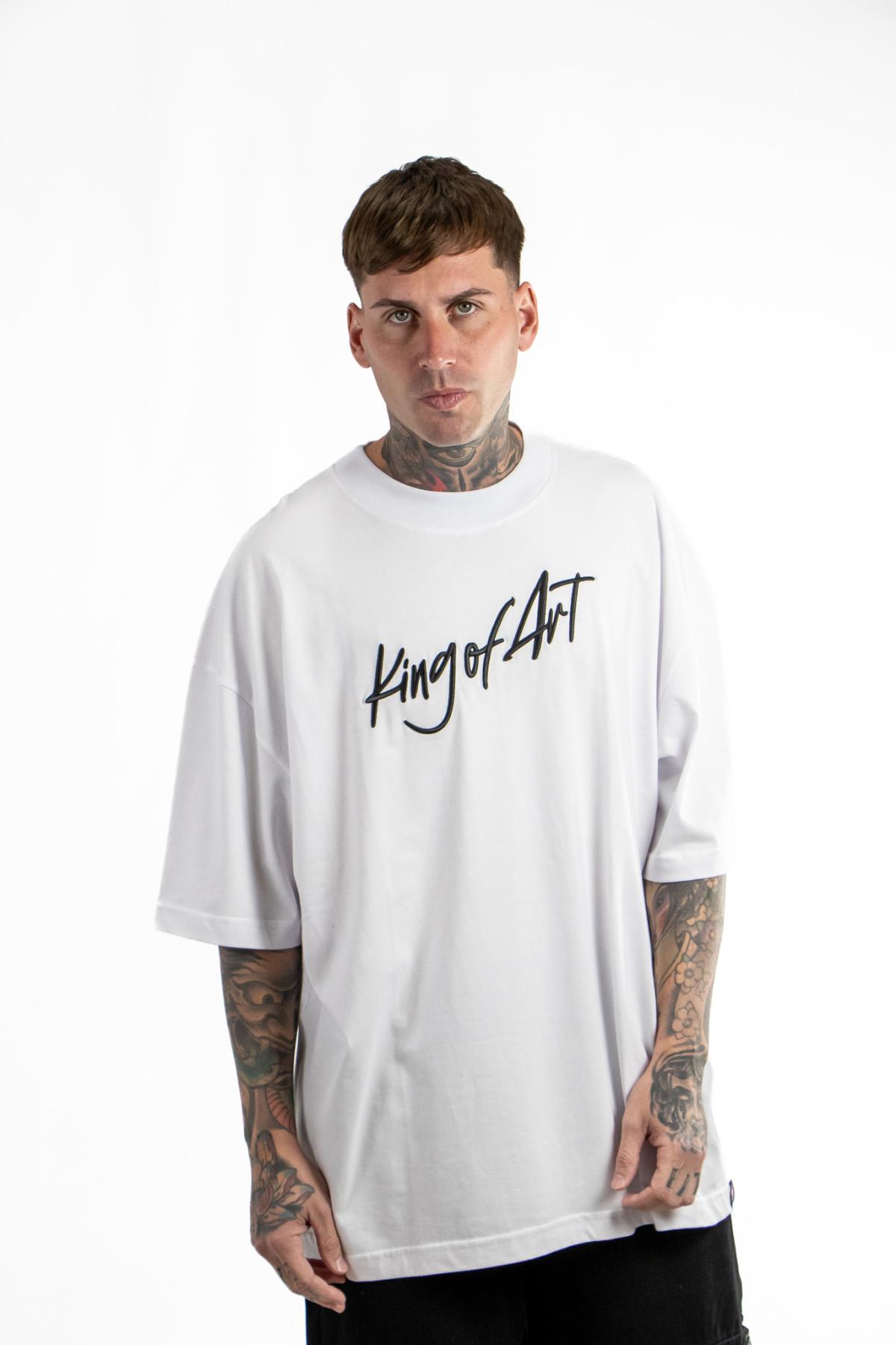 Remera King Of Art Bold Koa- Blanco