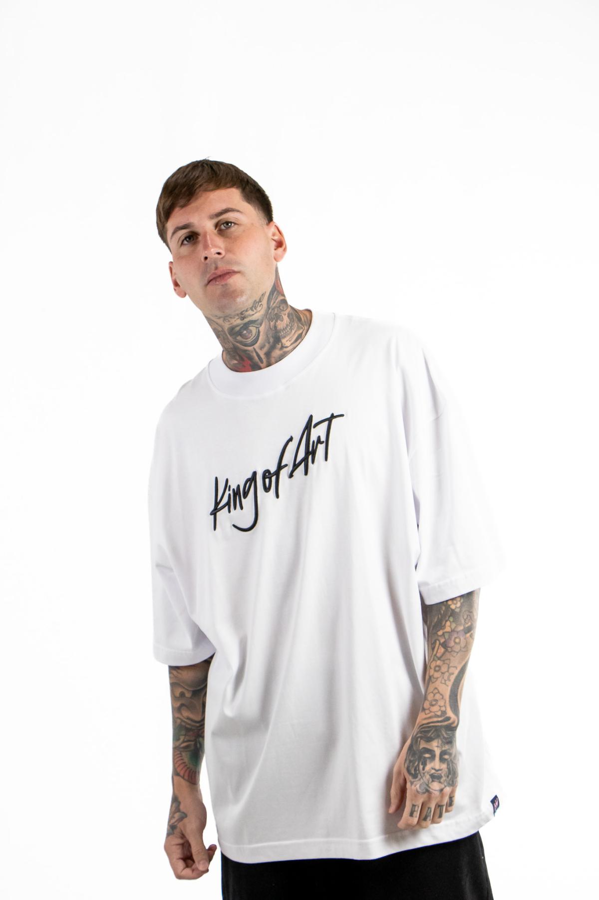 Remera King Of Art Bold Koa- Blanco