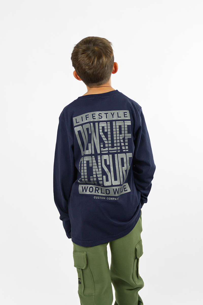 Remera Ocn Kids Manga Larga Original 668Z3